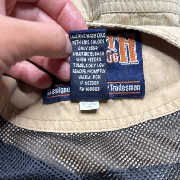 Vintage Duluth Trading Co Fishing Adventure Vest Size L Tall - Picture 8 of 10